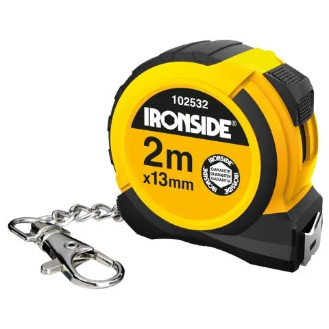 102532 Ironside Måttband 2 m, med nyckelring Fri frakt